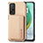 Coque Ultra Fine Silicone Souple Housse Etui avec Aimante Magnetique S02D pour Xiaomi Redmi K30S 5G Or