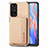 Coque Ultra Fine Silicone Souple Housse Etui avec Aimante Magnetique S02D pour Xiaomi Redmi Note 11T 5G Or