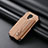 Coque Ultra Fine Silicone Souple Housse Etui avec Aimante Magnetique S02D pour Xiaomi Redmi Note 9 Pro Max Or