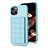 Coque Ultra Fine Silicone Souple Housse Etui avec Aimante Magnetique S03D pour Apple iPhone 14 Petit