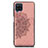Coque Ultra Fine Silicone Souple Housse Etui avec Aimante Magnetique S03D pour Samsung Galaxy A12 Nacho Or Rose