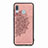 Coque Ultra Fine Silicone Souple Housse Etui avec Aimante Magnetique S03D pour Samsung Galaxy A20 Or Rose