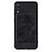 Coque Ultra Fine Silicone Souple Housse Etui avec Aimante Magnetique S03D pour Samsung Galaxy M10 Noir