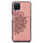 Coque Ultra Fine Silicone Souple Housse Etui avec Aimante Magnetique S03D pour Samsung Galaxy M12 Or Rose