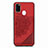 Coque Ultra Fine Silicone Souple Housse Etui avec Aimante Magnetique S03D pour Samsung Galaxy M30s Rouge