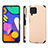 Coque Ultra Fine Silicone Souple Housse Etui avec Aimante Magnetique S03D pour Samsung Galaxy M62 4G Or