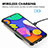 Coque Ultra Fine Silicone Souple Housse Etui avec Aimante Magnetique S03D pour Samsung Galaxy M62 4G Petit