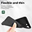 Coque Ultra Fine Silicone Souple Housse Etui avec Aimante Magnetique S03D pour Samsung Galaxy S21 FE 5G Petit