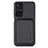 Coque Ultra Fine Silicone Souple Housse Etui avec Aimante Magnetique S03D pour Xiaomi Redmi Note 11 5G Noir