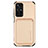 Coque Ultra Fine Silicone Souple Housse Etui avec Aimante Magnetique S03D pour Xiaomi Redmi Note 11 5G Or