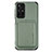 Coque Ultra Fine Silicone Souple Housse Etui avec Aimante Magnetique S03D pour Xiaomi Redmi Note 11 5G Vert