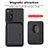 Coque Ultra Fine Silicone Souple Housse Etui avec Aimante Magnetique S03D pour Xiaomi Redmi Note 11 Pro 4G Petit