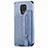 Coque Ultra Fine Silicone Souple Housse Etui avec Aimante Magnetique S03D pour Xiaomi Redmi Note 9 Pro Max Bleu