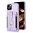 Coque Ultra Fine Silicone Souple Housse Etui avec Aimante Magnetique S04D pour Apple iPhone 14 Petit