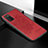 Coque Ultra Fine Silicone Souple Housse Etui avec Aimante Magnetique S04D pour Samsung Galaxy A02s Rouge