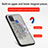 Coque Ultra Fine Silicone Souple Housse Etui avec Aimante Magnetique S04D pour Samsung Galaxy A21s Petit