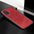 Coque Ultra Fine Silicone Souple Housse Etui avec Aimante Magnetique S04D pour Samsung Galaxy A31 Rouge