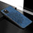 Coque Ultra Fine Silicone Souple Housse Etui avec Aimante Magnetique S04D pour Samsung Galaxy A81 Bleu