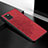 Coque Ultra Fine Silicone Souple Housse Etui avec Aimante Magnetique S04D pour Samsung Galaxy A81 Rouge