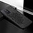 Coque Ultra Fine Silicone Souple Housse Etui avec Aimante Magnetique S04D pour Samsung Galaxy A91 Noir