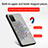 Coque Ultra Fine Silicone Souple Housse Etui avec Aimante Magnetique S04D pour Samsung Galaxy F02S SM-E025F Petit