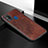 Coque Ultra Fine Silicone Souple Housse Etui avec Aimante Magnetique S04D pour Samsung Galaxy M31 Prime Edition Marron