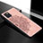 Coque Ultra Fine Silicone Souple Housse Etui avec Aimante Magnetique S04D pour Samsung Galaxy Note 10 Lite Or Rose