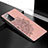 Coque Ultra Fine Silicone Souple Housse Etui avec Aimante Magnetique S04D pour Samsung Galaxy Note 20 5G Or Rose