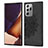 Coque Ultra Fine Silicone Souple Housse Etui avec Aimante Magnetique S04D pour Samsung Galaxy Note 20 Ultra 5G Noir