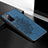 Coque Ultra Fine Silicone Souple Housse Etui avec Aimante Magnetique S04D pour Samsung Galaxy S20 FE 4G Bleu