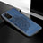 Coque Ultra Fine Silicone Souple Housse Etui avec Aimante Magnetique S04D pour Samsung Galaxy S20 Plus 5G Bleu