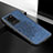 Coque Ultra Fine Silicone Souple Housse Etui avec Aimante Magnetique S04D pour Samsung Galaxy S20 Ultra 5G Bleu