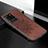 Coque Ultra Fine Silicone Souple Housse Etui avec Aimante Magnetique S04D pour Samsung Galaxy S20 Ultra 5G Marron