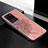 Coque Ultra Fine Silicone Souple Housse Etui avec Aimante Magnetique S04D pour Samsung Galaxy S20 Ultra 5G Or Rose