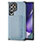 Coque Ultra Fine Silicone Souple Housse Etui avec Aimante Magnetique S04D pour Samsung Galaxy S22 Ultra 5G Petit