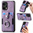 Coque Ultra Fine Silicone Souple Housse Etui avec Aimante Magnetique S04D pour Xiaomi Poco F5 5G Violet