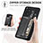 Coque Ultra Fine Silicone Souple Housse Etui avec Aimante Magnetique S04D pour Xiaomi Redmi Note 11 4G (2022) Petit