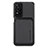 Coque Ultra Fine Silicone Souple Housse Etui avec Aimante Magnetique S04D pour Xiaomi Redmi Note 11 Pro+ Plus 5G Noir