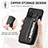 Coque Ultra Fine Silicone Souple Housse Etui avec Aimante Magnetique S04D pour Xiaomi Redmi Note 12 Pro 4G Petit