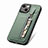 Coque Ultra Fine Silicone Souple Housse Etui avec Aimante Magnetique S05D pour Apple iPhone 13 Petit