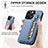 Coque Ultra Fine Silicone Souple Housse Etui avec Aimante Magnetique S05D pour Apple iPhone 13 Pro Max Petit