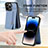 Coque Ultra Fine Silicone Souple Housse Etui avec Aimante Magnetique S05D pour Apple iPhone 13 Pro Max Petit