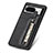 Coque Ultra Fine Silicone Souple Housse Etui avec Aimante Magnetique S05D pour Google Pixel 8 5G Noir