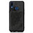 Coque Ultra Fine Silicone Souple Housse Etui avec Aimante Magnetique S05D pour Samsung Galaxy A10s Noir