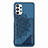 Coque Ultra Fine Silicone Souple Housse Etui avec Aimante Magnetique S05D pour Samsung Galaxy A32 5G Bleu