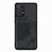 Coque Ultra Fine Silicone Souple Housse Etui avec Aimante Magnetique S05D pour Samsung Galaxy A72 4G Noir
