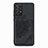 Coque Ultra Fine Silicone Souple Housse Etui avec Aimante Magnetique S05D pour Samsung Galaxy A72 5G Noir