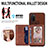 Coque Ultra Fine Silicone Souple Housse Etui avec Aimante Magnetique S05D pour Samsung Galaxy F02S SM-E025F Petit