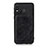 Coque Ultra Fine Silicone Souple Housse Etui avec Aimante Magnetique S05D pour Samsung Galaxy M20 Noir