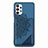 Coque Ultra Fine Silicone Souple Housse Etui avec Aimante Magnetique S05D pour Samsung Galaxy M32 5G Bleu